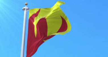 Sor-Varanger Kommune, Norveç bayrağı. Döngü