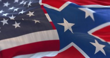 Birleşik Devletler ve Amerika Birleşik Devletleri 'nin bayrağı. Döngü