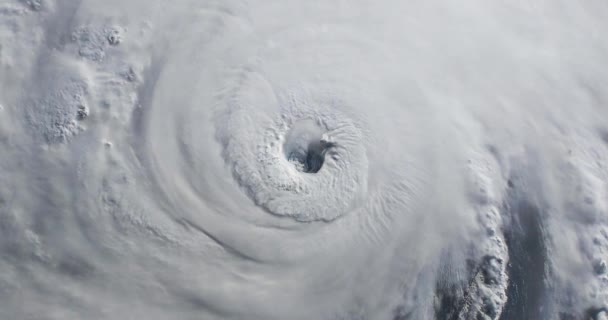 Letecký Pohled Cyklón — Stock video