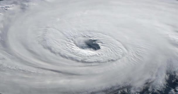 气旋形成的空中图像 — 图库视频影像