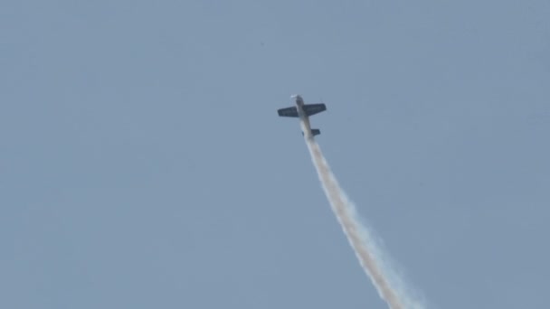 Vliegtuigen Die Stunts Uitvoeren — Stockvideo