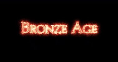 Bronz Çağı, tarihi dönem, ateşle yazılmış. Döngü