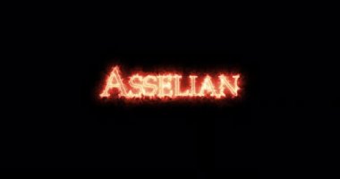 Ateşle yazılmış bir Asselian. Döngü