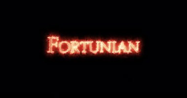 Ateşle yazılmış Fortunian. Döngü