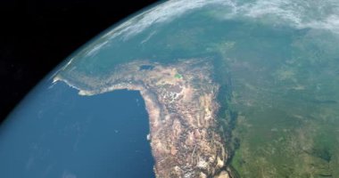 Dünya gezegenindeki Atacama Çölü