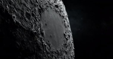 Mare Crisium 'da ayın yüzeyi