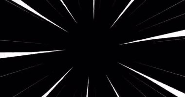 Anime hız çizgileri. Döngü