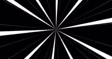 Anime hız çizgileri hareket ediyor. Döngü