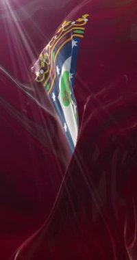 Madrid Departmanı Bayrağı, Nikaragua. Döngü