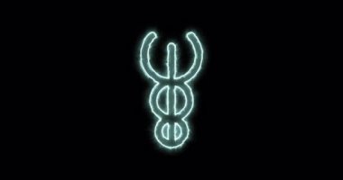 Hijyen Mavisi 'nin Astroloji sembolü. Döngü