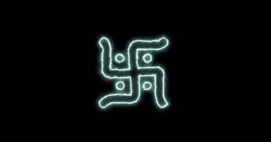 Jainism mavi alevi simgeliyor. Döngü