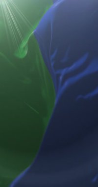 Soledad bayrağı, Atlantico Departmanı, Kolombiya. Döngü. 4K Dikey