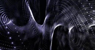 Noktaları hareket eden fraktal alan