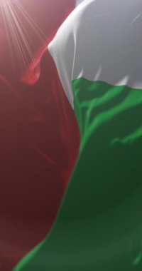 Caazapa Departmanı, Paraguay. Döngü. 4K Dikey