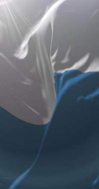 İsviçre, Lucerne Flag Kantonu. Döngü. 4K Dikey