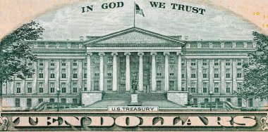 Tasarım amaçlı 100 dolarlık banknotun bir parçası. Amerika Birleşik Devletleri 'nin parası..