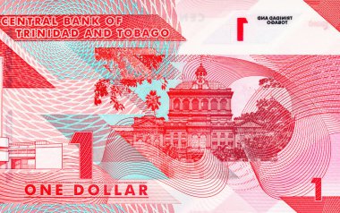 1 Dolar Trinidad ve Tobago, 2020. Polimer parası. Para Trinidad ve Tobago.