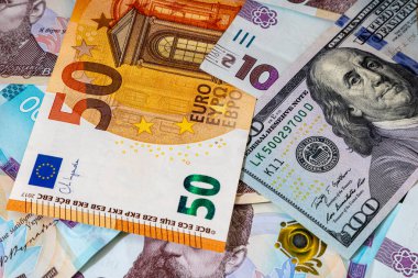 Ukrayna parası, Amerikan doları ve avrosuyla geçmiş