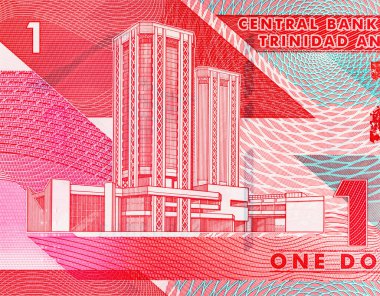 1 Dolar Trinidad ve Tobago, 2020. Polimer parası. Para Trinidad ve Tobago.