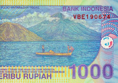 1000 Rupiah Endonezya, 2012, tasarımcılar için parça. Endonezya 'nın parası.