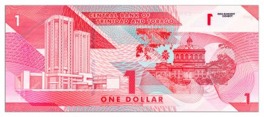 1 Dolar Trinidad ve Tobago, 2020. Polimer parası. Para Trinidad ve Tobago.