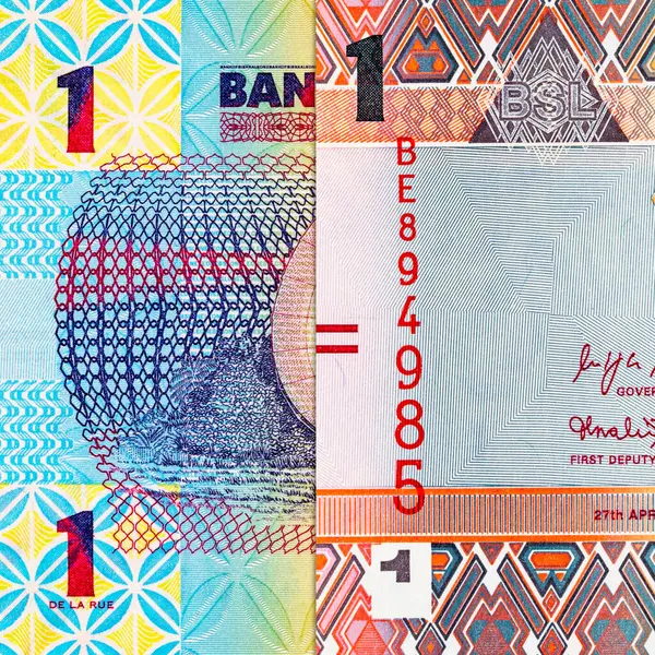 Banknote 1: Leone Sierra Leone telekomünikasyon uydu anteni görüntüsü. Para Sierra Leone