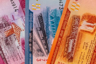 Sri Lanka parası. Çeşitli Sri Lanka kağıt banknotları