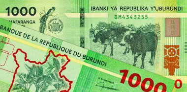 1000 Frank Burundi, 2021. Burundi Cumhuriyeti Ulusal Para Birimi