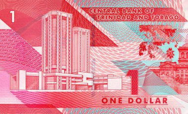 1 Dolar Trinidad ve Tobago, 2020. Polimer parası. Para Trinidad ve Tobago.