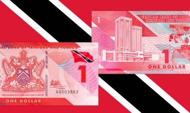 1 Dolar Trinidad ve Tobago, 2020. Polimer parası. Para Trinidad ve Tobago.