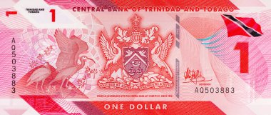 1 Dolar Trinidad ve Tobago, 2020. Polimer parası. Para Trinidad ve Tobago.