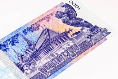 1000 Riels Kamboçya Kraliyet Sarayı taht odası görüntüsü, 