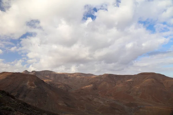 Panoramautsikt Över Cuchillos Vign Och Ökenlandet Fuerteventura — Stockfoto