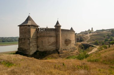 Eski bir ortaçağ kalesi. Yüksek kalite fotoğraf