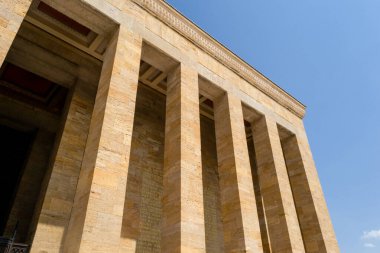 Anitkabir Anıtmezar Gün ışığında yakın çekim