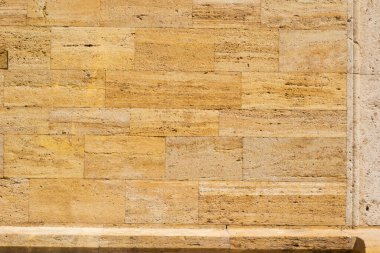 Arkaplan için kum taşı kiremit duvar dokusu