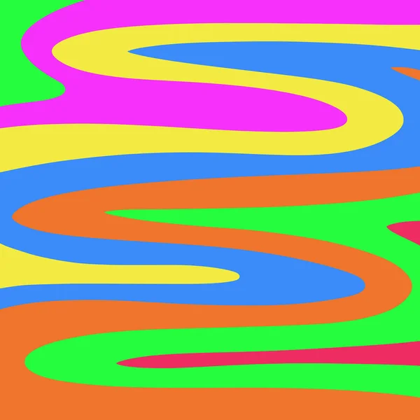 レトロなネオンの渦巻きベクトルの背景デザイン — ストックベクタ