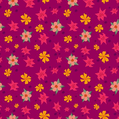 Bahar çiçeksiz desen tasarımı