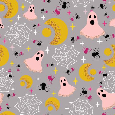 Cadılar Bayramı 'nın ürkütücü tatil tekrarı çizimi