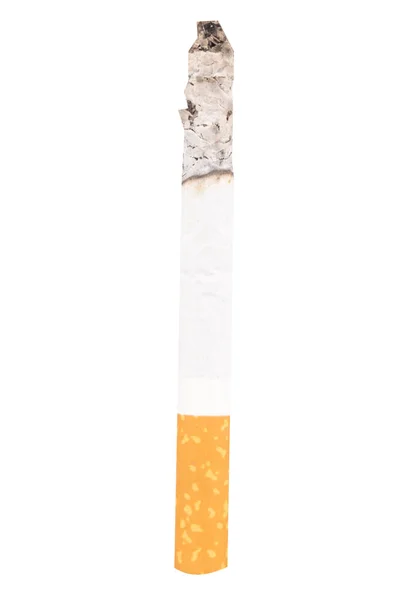 Sigaret Geïsoleerd Witte Achtergrond — Stockfoto