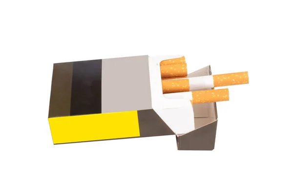 Sigara Paketi Kanser Tehlike Filtresi — Stok fotoğraf