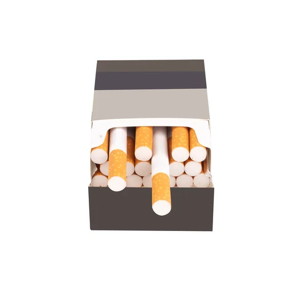 Sigarettenpakfilter Voor Kankergevaar — Stockfoto