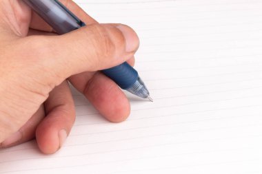 kalem beyaz arkaplan kitabında izole edildi.