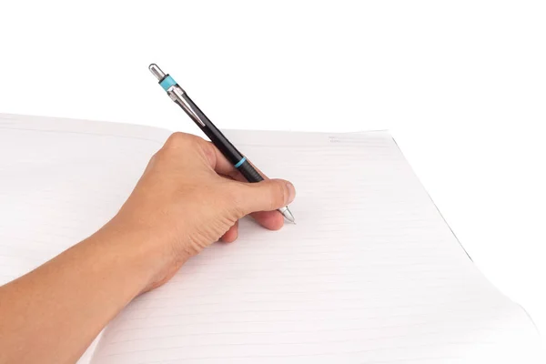 Pen Isolated White Background Book — Stock Photo, Image