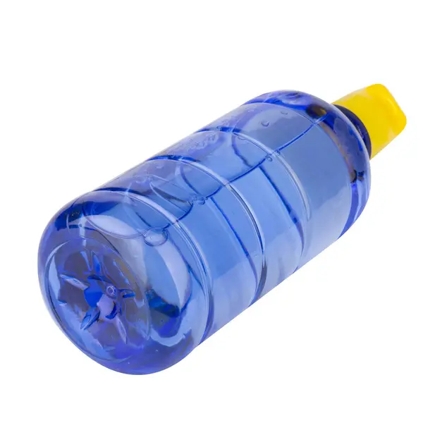 Bottiglia Isolata Fondo Bianco Acqua — Foto Stock