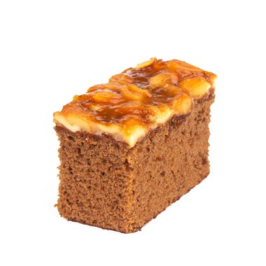 pasta beyaz arkaplanda izole edildi.