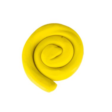 sarmal plastiğin beyaz arkaplanda izole edilmiş hali.