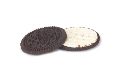 Beyaz arka plan üzerinde izole Oreo.