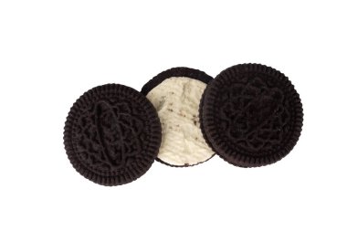 Beyaz arka plan üzerinde izole Oreo.