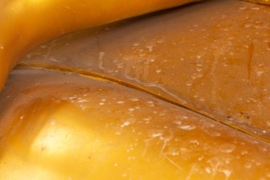 Thai Buddha heykeli yakın çekim dokusu.